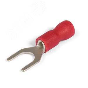 Наконечник кабельный вилочный изолированный НВИ 6.0-6 серия ПРОФИ - фото 3