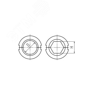 Матрица для стального зажима круглая С-22/60т - фото 3