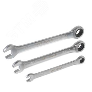 Ключ гаечный комбинированный трещоточный 8 мм серия KBT-PROFESSIONAL - фото 9