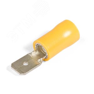 Разъем кабельный плоский изолированный «папа ВРПИ-П 2.5-(6.3) серия ПРОФИ - фото 6