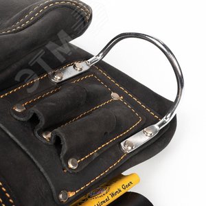 Сумка-пояс монтажника кожаная СК-12 серия DEAD BULL - фото 8