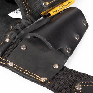 Сумка-пояс монтажника кожаная СК-12 серия DEAD BULL - фото 9