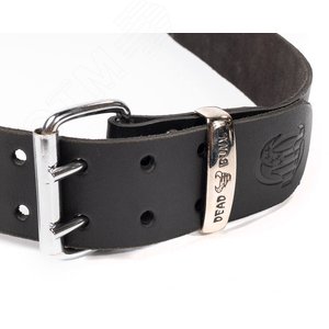 Ремень кожаный для поясных сумок СК-1 серия DEAD BULL - фото 3