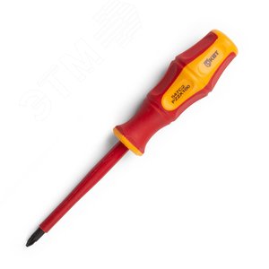 Отвертка диэлектрическая PH/FL2х100 серия ПРОФИ для работ под напряжением до 1000 В - фото 11