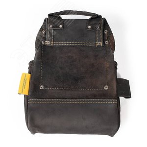 Сумка кожаная поясная без ремня СК-10 серия DEAD BULL - фото 6