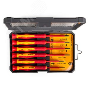 Набор диэлектрических отверток НИО-06 мини серия ПРОФИ - фото 2