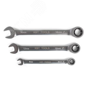 Ключ гаечный комбинированный трещоточный 13 мм серия KBT-PROFESSIONAL - фото 2