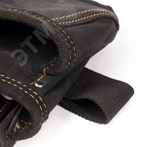 Сумка кожаная поясная без ремня СК-4 серия DEAD BULL - фото 5