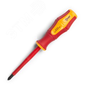 Отвертка диэлектрическая PH/FL1х80 серия ПРОФИ для работ под напряжением до 1000 В - фото 9