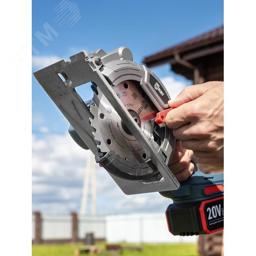 Пила циркулярная аккумуляторная CB-20-140 серия ПРОФИ с максимальным размером оснастки/диска 140 мм - фото 5