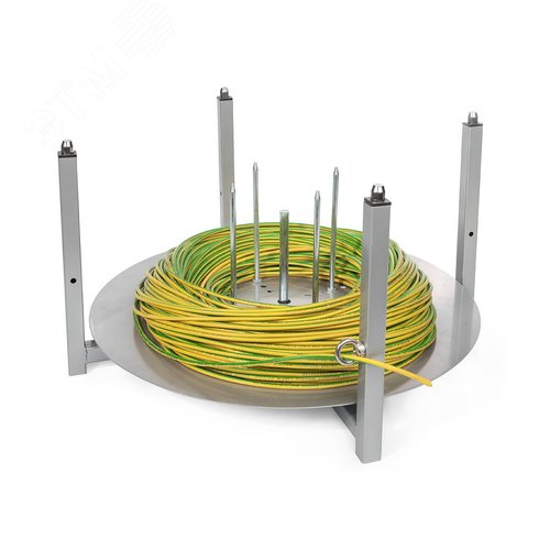 Устройство размотки провода DR-50 серия ПРОФИ диаметр поворотного стола 480 мм - фото 3