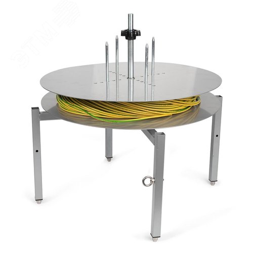 Устройство размотки провода DR-50 серия ПРОФИ диаметр поворотного стола 480 мм - фото 7