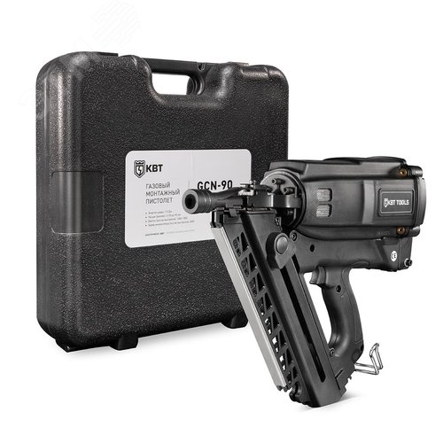 Пистолет монтажный газовый GCN-90 серия ПРОФИ для гвоздей по дереву длиной до 90 мм D-образного профиля - фото 15