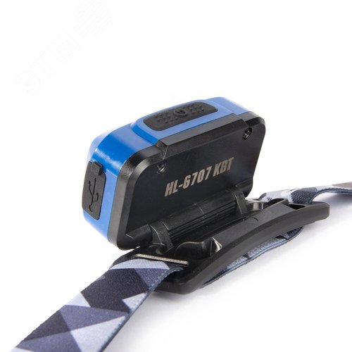 Фонарик налобный HL-6707 EXPLORER светодиодный со встроенным аккумулятором - фото 3