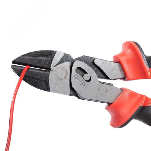 Бокорезы диэлектрические со сдвоенным шарниром 210 мм серия СТАНДАРТ Для работ под напряжением до 1000 В - фото 3