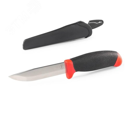 Изображение товара Нож универсальный KF-01 серия ПРАКТИК с фиксированным лезвием из нержавеющей стали (шт)