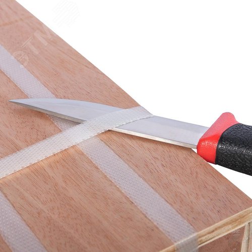 Нож универсальный KF-01 серия ПРАКТИК с фиксированным лезвием из нержавеющей стали - фото 4