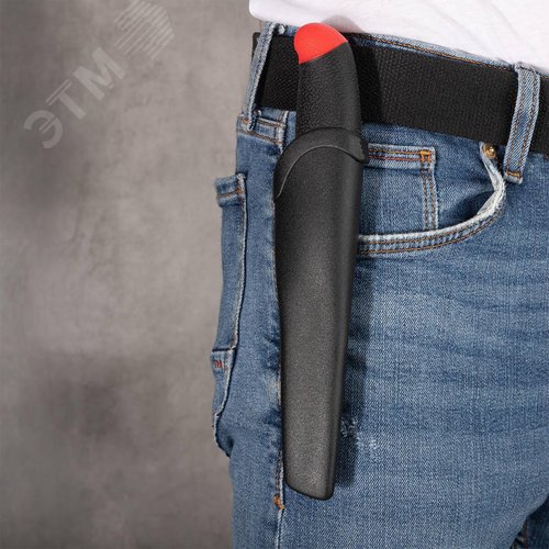 Нож универсальный KF-01 серия ПРАКТИК с фиксированным лезвием из нержавеющей стали - фото 6