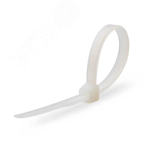 Изображение товара Стяжки нейлоновые КСС 9x500 (бел) (100шт) (упак)