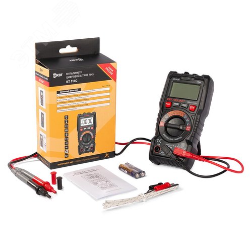 Мультиметр цифровой KT 113С серия PROLINE - фото 7