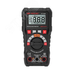 Изображение товара Мультиметр цифровой KT 130A серия PROLINE (шт)