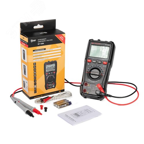 Мультиметр цифровой KT 135А серия PROLINE - фото 8