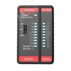 Изображение товара LAN-тестер кабельный KT 468С серия PROLINE (шт)
