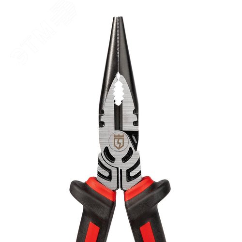Длинногубцы диэлектрические 200 мм серия ERGOLINE для работ под напряжением до 1000 В - фото 2