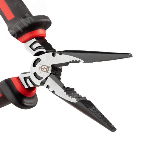 Длинногубцы диэлектрические 200 мм серия ERGOLINE для работ под напряжением до 1000 В - фото 3