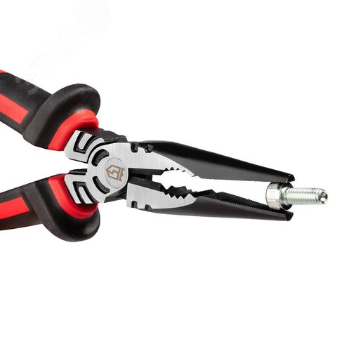 Длинногубцы диэлектрические 200 мм серия ERGOLINE для работ под напряжением до 1000 В - фото 5