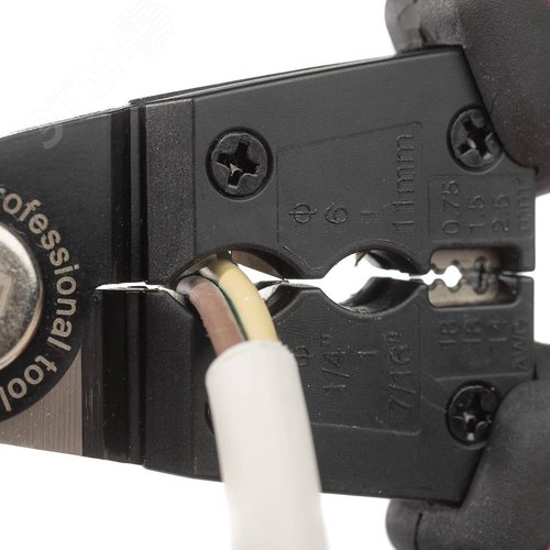 Ножницы кабельные МС-10 серия ПРОФИ для резки     проводов до 10 мм с функцией зачистки изоляции - фото 4