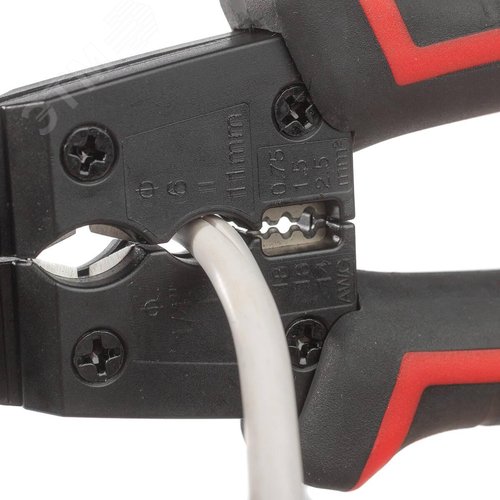 Ножницы кабельные МС-10 серия ПРОФИ для резки     проводов до 10 мм с функцией зачистки изоляции - фото 5