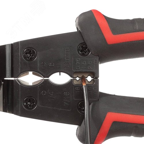 Ножницы кабельные МС-10 серия ПРОФИ для резки     проводов до 10 мм с функцией зачистки изоляции - фото 6