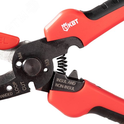 Мультитул-пассатижи 215 мм серия ПРОФИ с функцией опрессовки, снятия изоляции и резки - фото 2