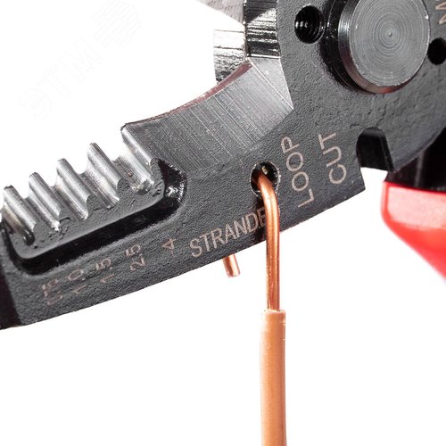 Мультитул-пассатижи 215 мм серия ПРОФИ с функцией опрессовки, снятия изоляции и резки - фото 8