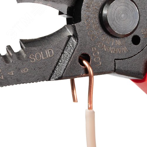 Мультитул-длинногубцы 205 мм серия ПРОФИ с функцией опрессовки, снятия изоляции и резки - фото 7