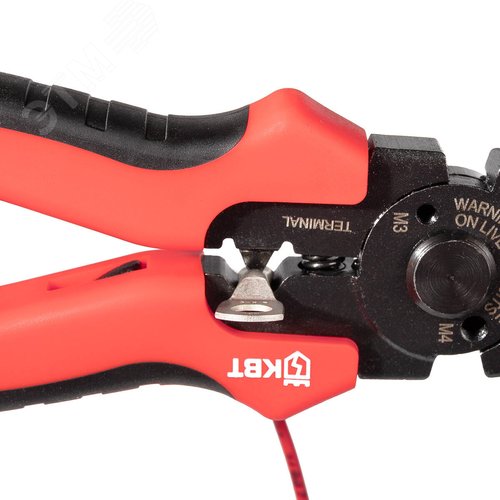 Мультитул-длинногубцы 205 мм серия ПРОФИ с функцией опрессовки, снятия изоляции и резки - фото 8