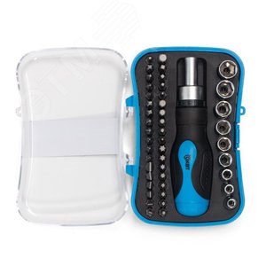 Изображение товара Набор отвертка с битами НБ-46 серия МАСТЕР (шт)