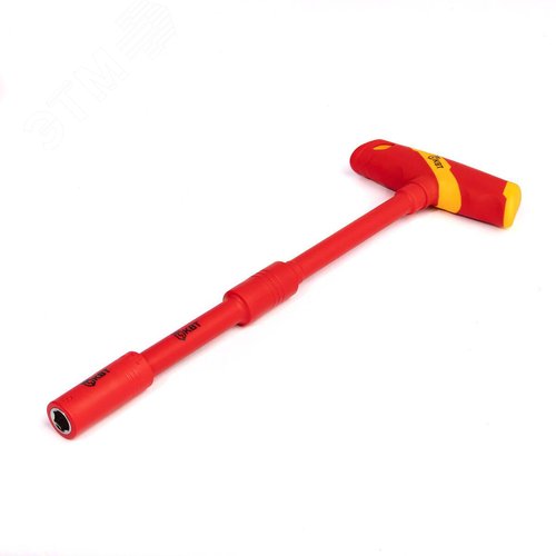 Набор диэлектрического инструмента НИИ-14 серия ПРОФИ торцевые шестигранные головки с трещоткой для работ под напряжением до 1000 В, стандарт VDE - фото 6