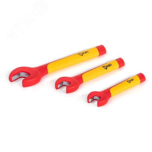 Набор диэлектрических однорожковых ключей НИК-Р-14 серия ПРОФИ для работ под напряжением до 1000 В - фото 3