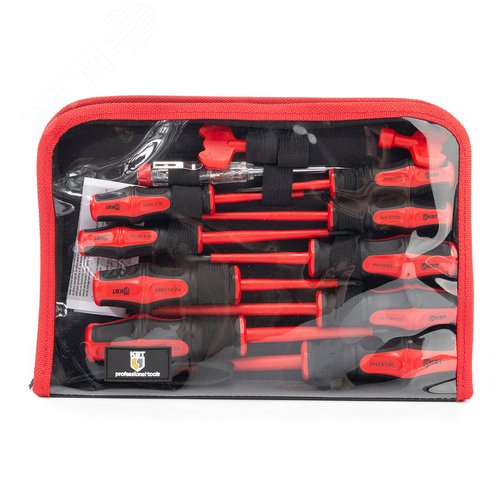 Набор диэлектрических отверток НИО-12 серия ПРОФИ для работ под напряжением до 1000 В - фото 8