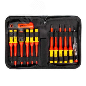 Изображение товара Набор диэлектрических отверток НИО-4412-Т серия ПРОФИ (шт)