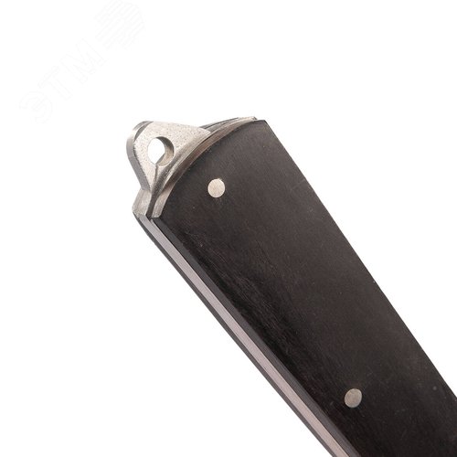 Нож монтерский НМ-11 серия ПРОФИ большой складной с изогнутым лезвием и зоной для зачистки кабеля - фото 2