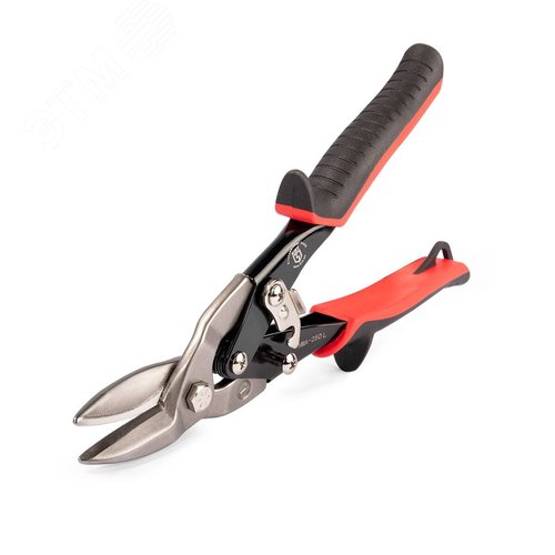 Изображение товара Ножницы по металлу левые НМА-250 L серия ПРОФИ для резки листового металла из низкоуглеродистой стали толщиной до 1.2 мм (шт)