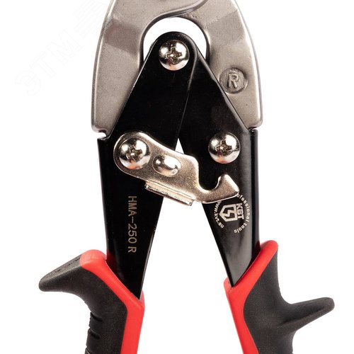 Ножницы по металлу правые НМА-250 R серия ПРОФИ для резки листового металла из низкоуглеродистой стали толщиной до 1.2 мм - фото 5