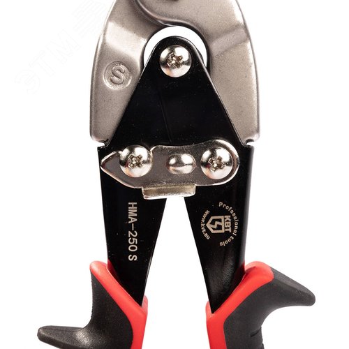 Ножницы по металлу прямые НМА-250 S серия ПРОФИ для резки листового металла из низкоуглеродистой стали толщиной до 1.2 мм - фото 4