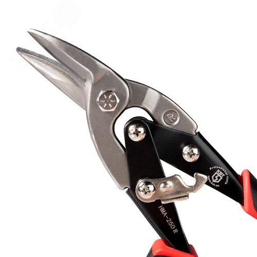 Набор ножниц по металлу НМА-250 LSR серия ПРОФИ для резки листового металла из низкоуглеродистой стали толщиной до 1.2 мм - фото 11