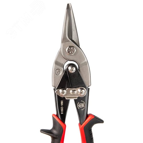 Набор ножниц по металлу НМА-250 LSR серия ПРОФИ для резки листового металла из низкоуглеродистой стали толщиной до 1.2 мм - фото 8