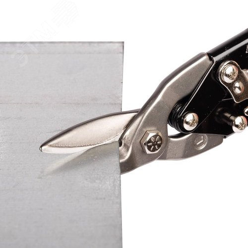 Набор ножниц по металлу НМА-250 LSR серия ПРОФИ для резки листового металла из низкоуглеродистой стали толщиной до 1.2 мм - фото 12