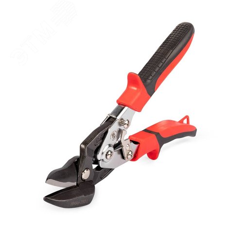 Ножницы по металлу левые НМАп-250 L серия ПРОФИ для резки листового металла из низкоуглеродистой стали толщиной до 1.2 мм - фото 1